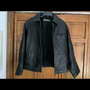 Leather jacket